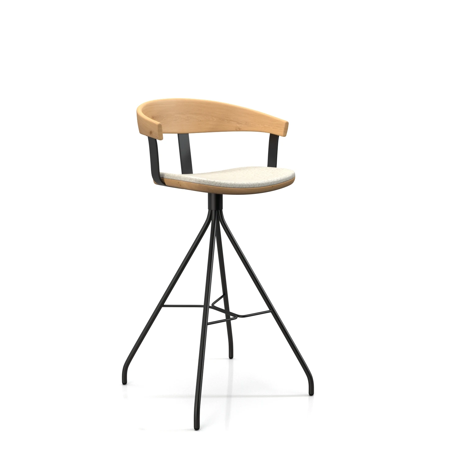 Essens Stool 3D Model_01